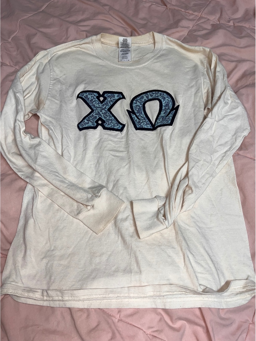 Gildan White XO Long Sleeve T Shirt